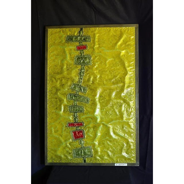 Early 21st Century Miguel Núñez, Merienda de impresiones, 2022, Enamel & Zinc For Sale - Image 5 of 7