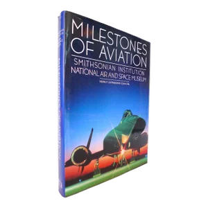 1990s Illustrated Folio Book, John T. Greenwood's Milestones of Aviation - Smithsonian Institution - National Air and Space Museum