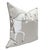 Marching Horses 20" Throw Pillow, Cream and Taupe For Sale - Image 4 of 6