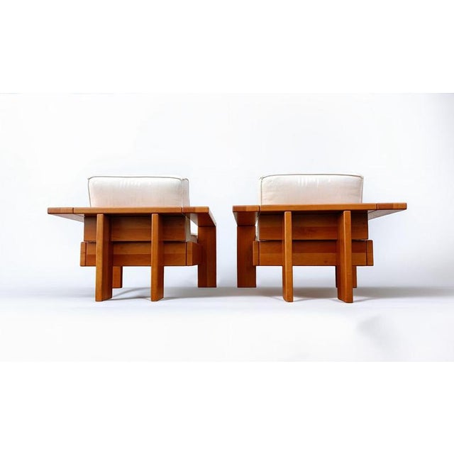 White Vintage Italian Armchairs, Set of 2 For Sale - Image 8 of 18