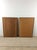 Pair of Mid Century Modern Rectangular Wall Mirrors With Thin Walnut Frame For Sale - Image 17 of 18