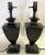 Designer Bronze Urn Table Lamps With Matching Finials- a Pair For Sale - Image 4 of 13