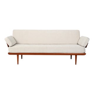 Minerva Sofa with Armrests by Peter Hvidt & Orla Mølgaard-Nielsen for France & Søn, 1960s For Sale