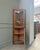 Vintage Oak Corner Cabinet with Glass Front, 1950s For Sale - Image 3 of 11