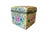 An early 20th century Chinese export famille rose porcelain jewelry casket of square form. The hand painted decoration...