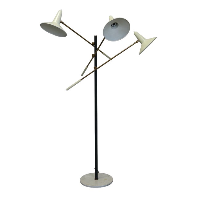 Vintage Adjustable Floor Lamp from Stilnovo Italia, 1950s For Sale
