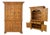 Baker Milling Road English Country Pine Linen Cabinet For Sale