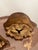Vintage Italian Gilled Wood Wall Shelf For Sale - Image 4 of 5