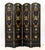 Wood Victorian Style Ebonized Floor Screens, Pair For Sale - Image 7 of 10