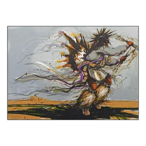 Larry Fodor "Fancy Dancer St 2" Hand Signed & Numbered Unframed