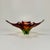 Yellow Murano Glass Bowl in Red, Green, & Yellow, Italy, 1960s For Sale - Image 8 of 8
