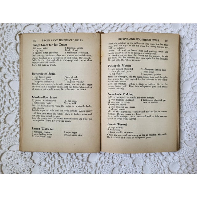 Paper 1920s/1930s, Detroit Times Cook Book, Practical Recipes for the Housewife For Sale - Image 7 of 13