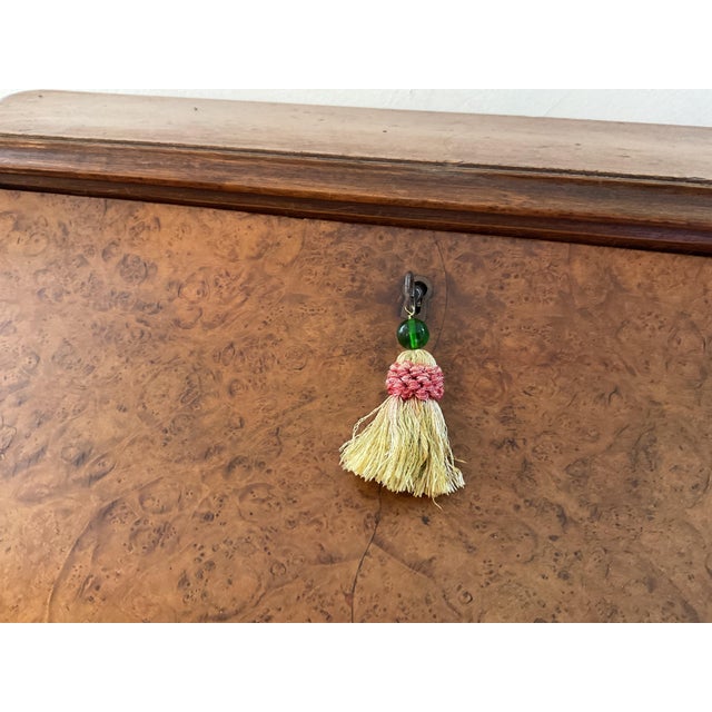 Late 19th Century Fine French Louis XV Style Fall Front Secretary Desk With Queen Anne Legs For Sale - Image 4 of 8