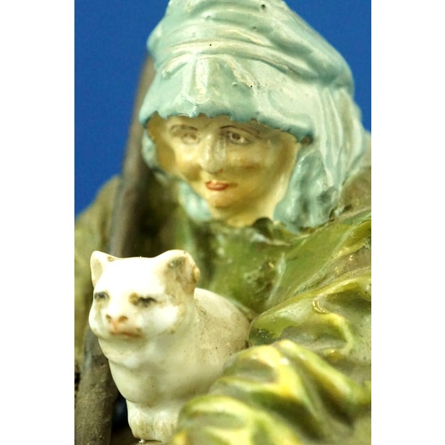 18th Century Porcelain Sculpture of a Beggar by Real Casa Ferdinandea Naples, Ginori Doccia, Italy For Sale - Image 11 of 18