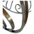 Mid-Century Hollywood Regency Style Polished Nickel Scroll Rocking Chair For Sale - Image 12 of 12