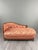 20th Century Louis XVI Chaise Lounge in Fabric with Floral Decoration For Sale - Image 10 of 13