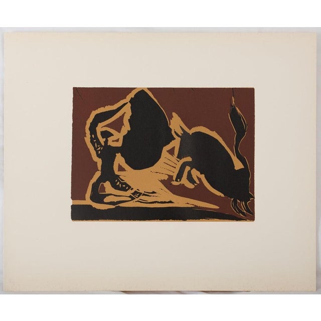 Pablo Picasso, Bullfighting, The Pass, Etching For Sale - Image 4 of 4