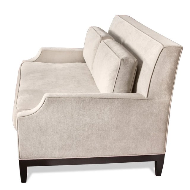 Loveseat in the Manner of Émile Jacques Ruhlmann For Sale - Image 4 of 9