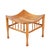 Traditional Beechwood Thebes Stool by Liberty & Co, 1884-1919 For Sale - Image 3 of 9