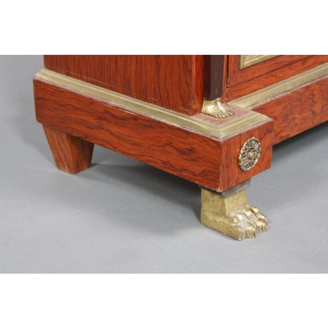 Gold Vintage Empire Style Secretaraire For Sale - Image 8 of 18