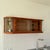 Mid-Century Modern Polish Wall Showcase Cabinet in Beveled Glass and Wood Veneer, 1960s For Sale - Image 15 of 15