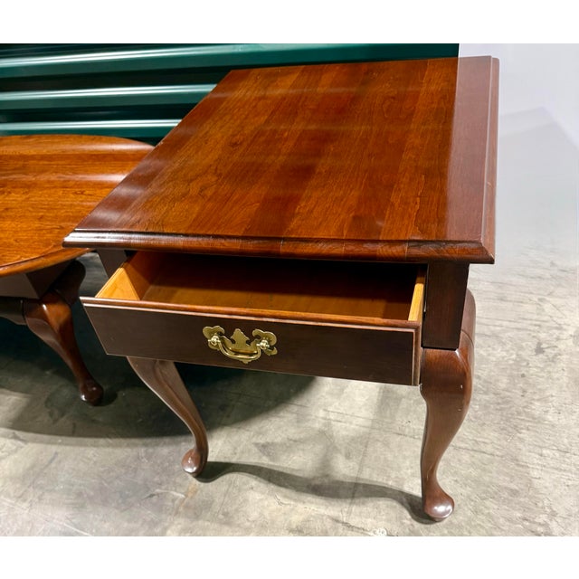 Mid 20th Century Queen Anne Style Table Set For Sale - Image 4 of 12