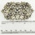 Abstract Vintage 1930s Clear Rhinestone Pot Metal Brooch For Sale - Image 3 of 3