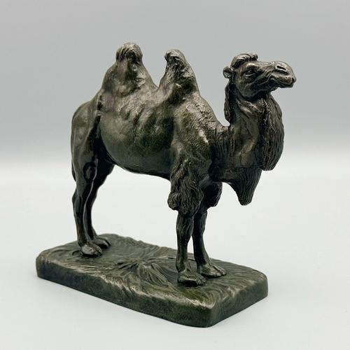 Alfred Barye, Bactrian Camel, Bronze For Sale - Image 4 of 10