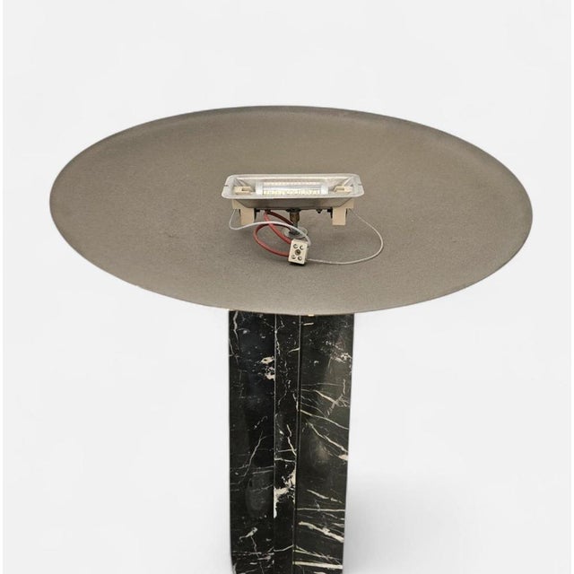 Vintage Marble Floor Lamps by Lella and Massimo Vignelli, 1980s, Set of 2 For Sale - Image 4 of 17