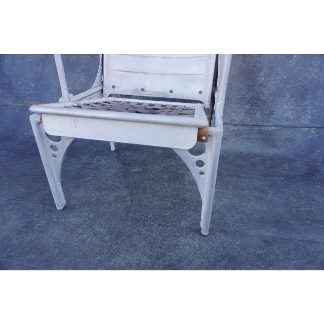 Gray Ford Tri-Motor Aluminum Seat Frame 1925-1933 For Sale - Image 8 of 8