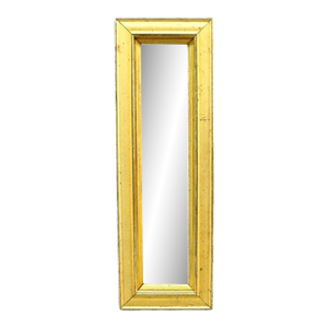 Diminutive First Finish Gilt Wood Rectangular Frame C1860