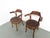 Bent Beechwood Desk Chairs with Pyrographed Seats from Thonet, 1930s, Set of 2 For Sale - Image 3 of 17
