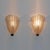 Metal Modern Italian Murano Glass Textured Wall Sconces, 2000s, Set of 2 For Sale - Image 7 of 9