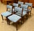 Mid-Century Modern Set of Six Danish Modern Mahogany Framed Dining Chairs by Andels-Möbel-Magasinet, Denmark c.1960 For Sale - Image 3 of 7