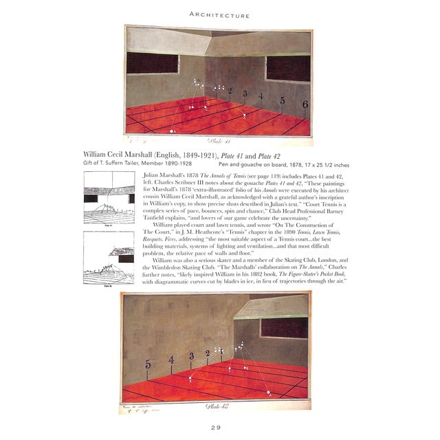 "Racquet and Tennis Club: Architecture Art Library" 2022 Belliveau, Gerald J. Jr. For Sale - Image 9 of 14