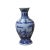 Chinese Blue White Porcelain Precise House Yard Scenery Vase For Sale - Image 4 of 7