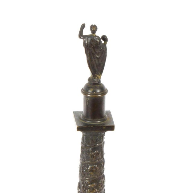 Grand Tour Patinated Bronze Model of Trajan's Column, Early 19th Century For Sale - Image 10 of 16