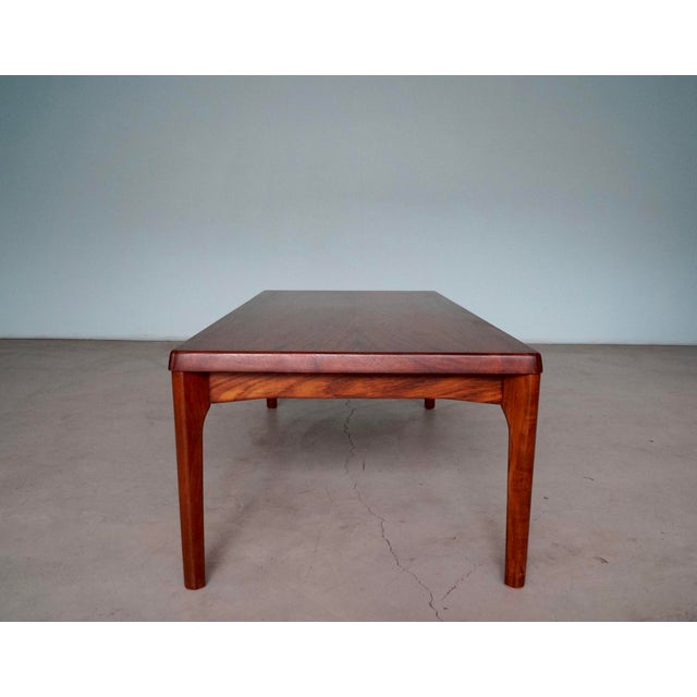 Mid-Century Danish Modern Rosewood Coffee Table | Chairish