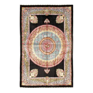 Pasargad DC Exquisite Design Paris Palace Fine Power Loom V.Silk Rug For Sale