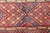 Antique Khotan Runner in Deep Indigo, Rust Red, and Soft Yellow Tones For Sale - Image 10 of 14
