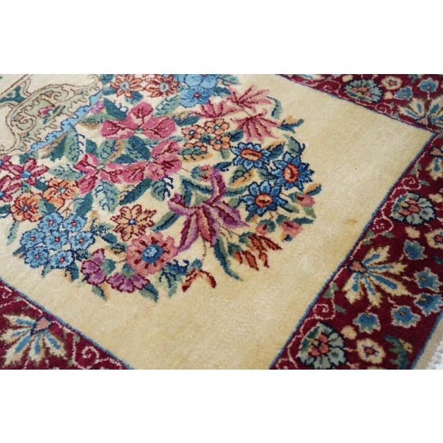 Fine Antique Persian Kerman Long Rug 2'5'' X 16'2'' For Sale - Image 4 of 8