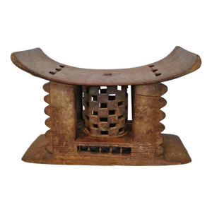 Antique Asante Tribal Chief Stool