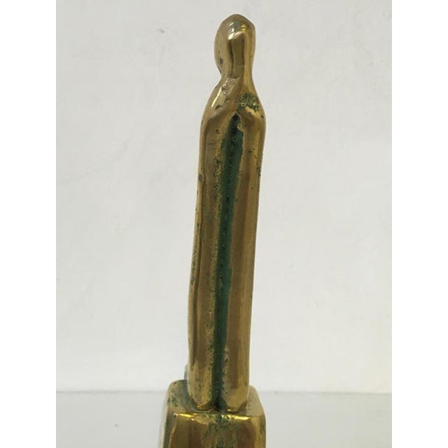 Metal Annie Lambert, Postmodern Abstract Sculpture, 1985, Bronze For Sale - Image 7 of 16