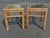 Pair of Rattan Bamboo End Tables Attributed to Brown Jordan For Sale - Image 10 of 12