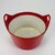 Red Red Enamel and Cast Iron Pot by Timo Sarpaneva for Rosenlew of Finland, 1960s For Sale - Image 8 of 11