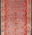 Early 20th Century Ntricate Vintage Khotan Rug With Sub-Geometric Design in Reds and Light Blue For Sale - Image 5 of 10