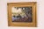 Impressionist painting by Donald Hildreth titled on verso "Saint Jean Cap Ferrat". Oil on canvas board. Frame dimensions,...