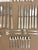 These pieces were used in to service the Waldorf Astoria Towers. Table setting for eight, with two serving spoons and four...