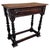 Antique Italian Carved Wood Wall Console Side Table, 1890s For Sale - Image 9 of 9