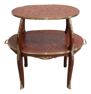 Marquetry Tea Table, 1900s